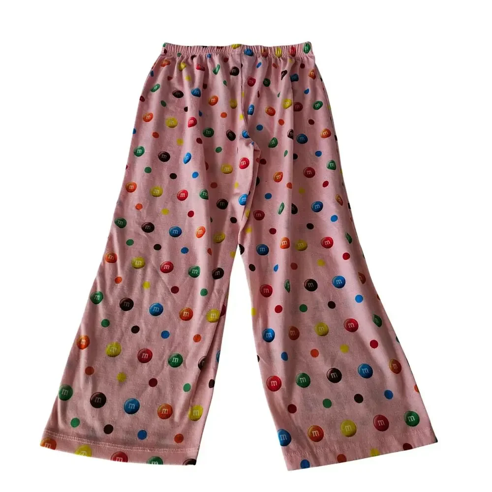 M&M Pajama Set, 3 Piece Bundle, Girls, Size S